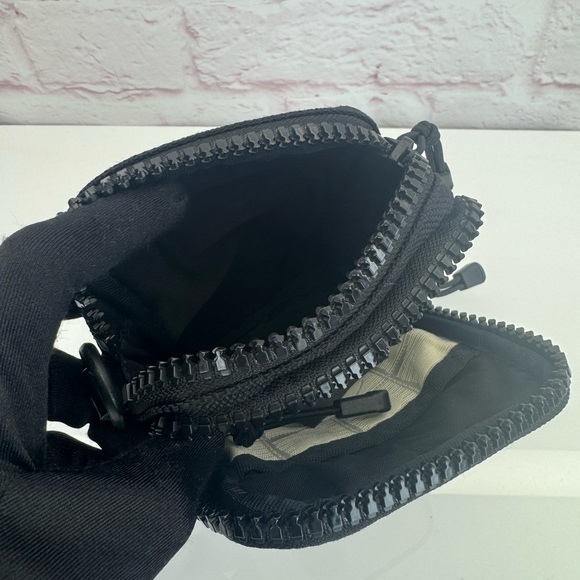 CHANEL Coco Mark Sport Line Mini Logo Bag White Black - Picture 12 of 15